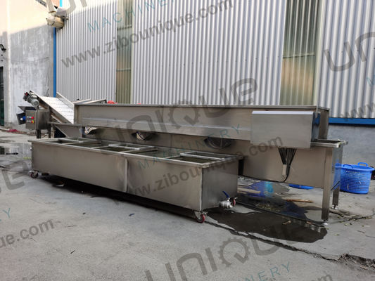 Σχεδιασμός μηχανής πλύσης φυσαλίδων λαχανικών για καταστήματα τροφίμων και ποτών