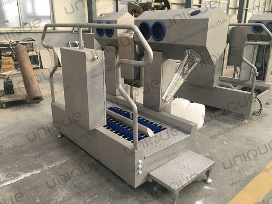 Μηχανή καθαρισμού σταθμών υγιεινής βιομηχανικών μπότες με υλικό από ανοξείδωτο χάλυβα 304