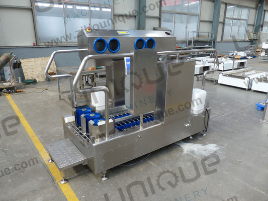 Μηχανή καθαρισμού σταθμών υγιεινής βιομηχανικών μπότες με υλικό από ανοξείδωτο χάλυβα 304