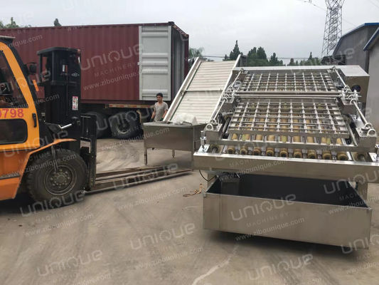 3600*2260*2200 mm Μηχανή απολέπισης γαρίδας από ανοξείδωτο χάλυβα για γρήγορο καθαρισμό και καθαρισμό γαρίδας