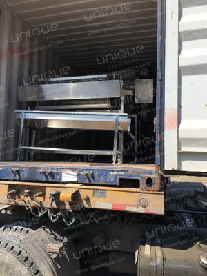 3600*2260*2200 mm Μηχανή απολέπισης γαρίδας από ανοξείδωτο χάλυβα για γρήγορο καθαρισμό και καθαρισμό γαρίδας