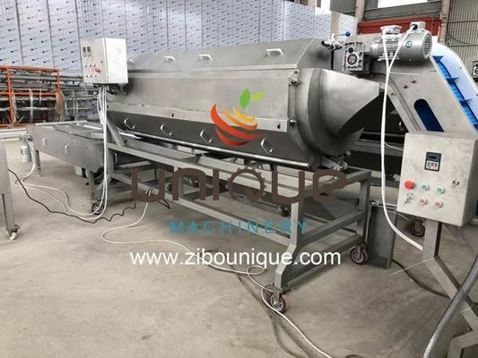 380V Καλό αποτέλεσμα πλύση απολέπισης λαχανικών Μηχανή για μεγάλης κλίμακας επεξεργασία λαχανικών