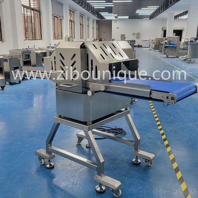 Εμπορική 304 από ανοξείδωτο χάλυβα φρέσκο κρέας κοτόπουλο ψάρι ταινία κόψιμο θραύση τεμαχιστή μηχανή