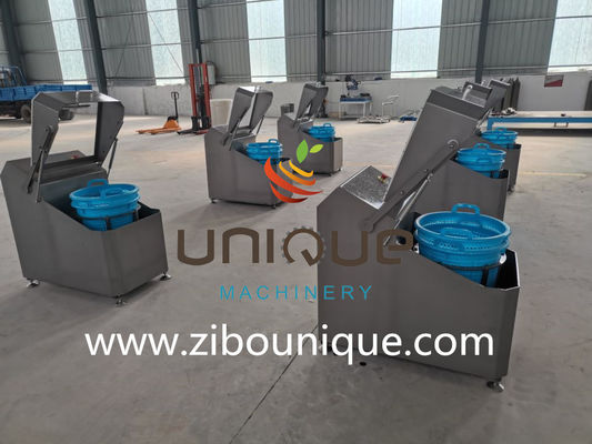 Βιομηχανίες επεξεργασίας τροφίμων Κεντριφογενής αφυδατωτής περιστροφής για αποτελεσματική ξήρανση λαχανικών