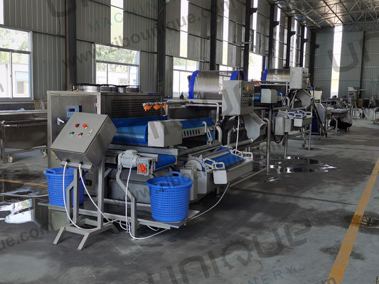 Μεγάλη χωρητικότητα 2.25kw πράσινο κρεμμύδι και αγγούρι τεμαχιστή μηχανή με μεγάλο πλεονέκτημα