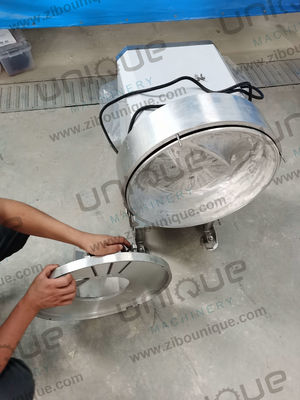 Μηχανή τεμαχισμού νιφάδας για την βιομηχανική επεξεργασία λάχανων και τσιπς πατάτας Ικανότητα 73 KG