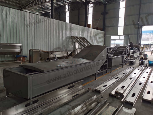 1.5kw εξοπλισμός καθαρισμού λαχανικών για μπανάνα και καρύδες προσαρμοσμένη τάση