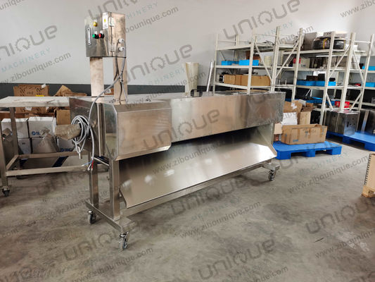 Δυνατή μηχανή απολέπισης από ανοξείδωτο χάλυβα 304 Mooli για τις ανάγκες επεξεργασίας Kimchi Daikon