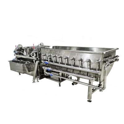 Προσαρμοσμένη τάση 1.5 τ/ώρα χωρητικότητα Πλυντήριο λαχανικών και σαλάτων για καθαρισμό