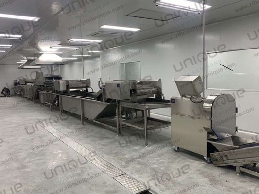 Μηχανή πλύσης και καθαρισμού μπρόκολο και κουνουπιού για γραμμή παραγωγής κατεψυγμένων λαχανικών