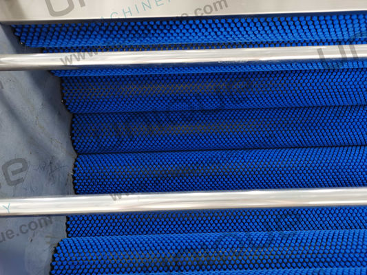 Εμπορική χρήση Αυτοματοποιημένη μηχανή καθαρισμού βούρτσας με μαλακό καθαριστικό βούρτσας