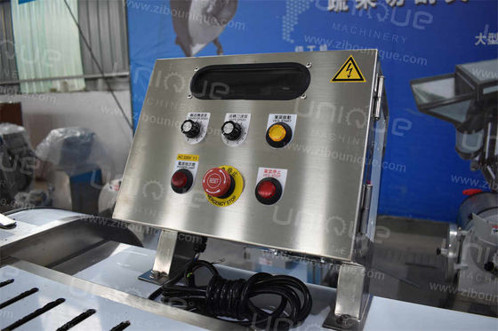 Κόψτε φυλλώδη λαχανικά Βιομηχανική αυτόματη μηχανή κοπής λάχανων Coleslaw Kimchi