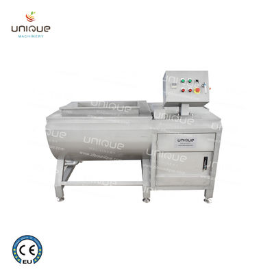 Εμπορική κουζίνα 500 kg/ώρα Πλυσίστωση με άμμο επιφάνειας Πλυντήριο φρούτων και λαχανικών