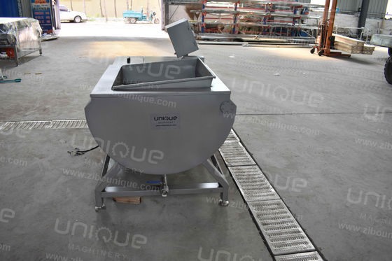 Εμπορική κουζίνα 500 kg/ώρα Πλυσίστωση με άμμο επιφάνειας Πλυντήριο φρούτων και λαχανικών