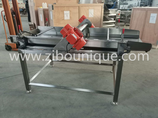 Μηχανή αποστράγγισης νερού με δονητή φρούτων και λαχανικών για αποστράγγιση νερού