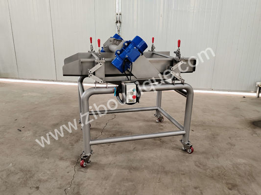 Μηχανή αποστράγγισης νερού με δονητή φρούτων και λαχανικών για αποστράγγιση νερού