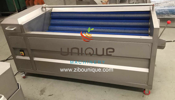 Εμπορική μηχανή απολέπισης πατάτας και πλυντήριο καρότων με προσαρμόσιμη τάση