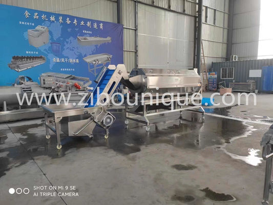 Βιομηχανίες μεταποίησης τροφίμων Εμπορική μηχανή απολέπισης πατάτας με ανοξείδωτο χάλυβα 304