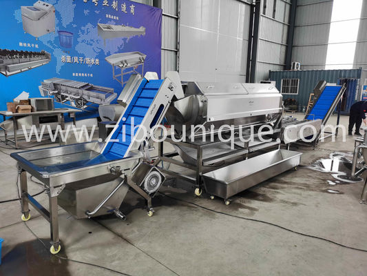 Μηχανή απολέπισης φλούδας πατάτας 2200 KG Ιδανική για μεγάλης κλίμακας παραγωγή