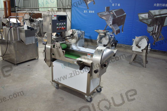 1Μηχανή κοπής λαχανικών διπλής κεφαλής.55 kw για γρήγορη και προετοιμασία γευμάτων σε εστιατόρια