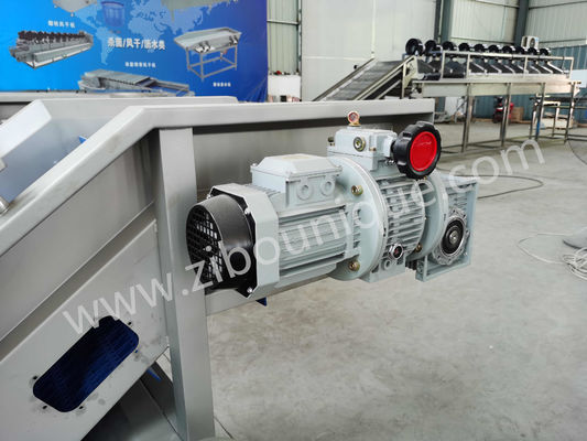 Μηχανή πλύσης λαχανικών με φυσαλίδες 5000x1450x1400 mm για γραμμή καθαρισμού φρούτων και λαχανικών
