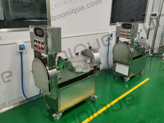 1.55 kw Πολλαπλή μηχανή κοπής λαχανικών για την αποτελεσματική κοπή διαφορετικών προϊόντων